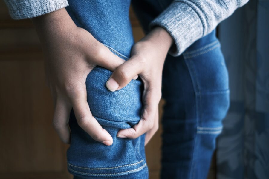  Pain when exercising a knee after surgery